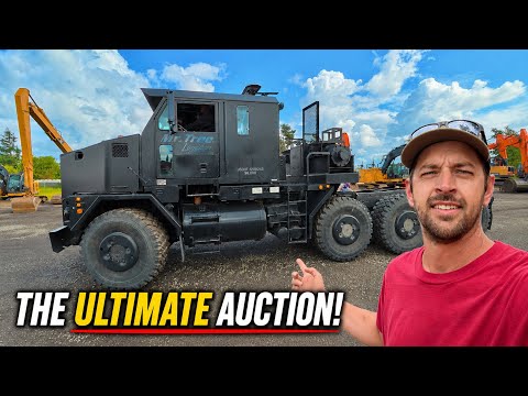 I Found The Ultimate Equipment Auction!  