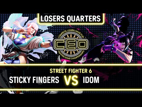 CEO 2023 SF6 TOP 8 LOSERS QUARTERS - STICKY FINGERS VS IDOM
