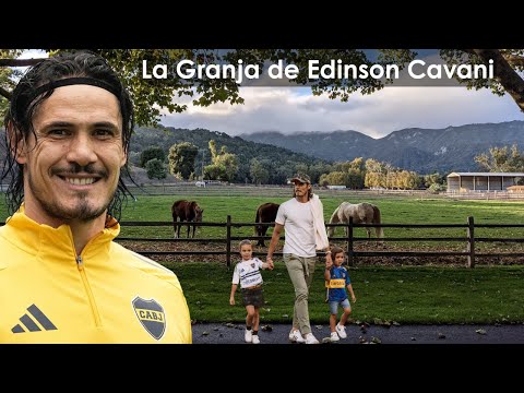 La Vida en la Granja de Edinson Cavani en Uruguay – Familia, Libertad y Su Tranquilo Estilo Gaucho