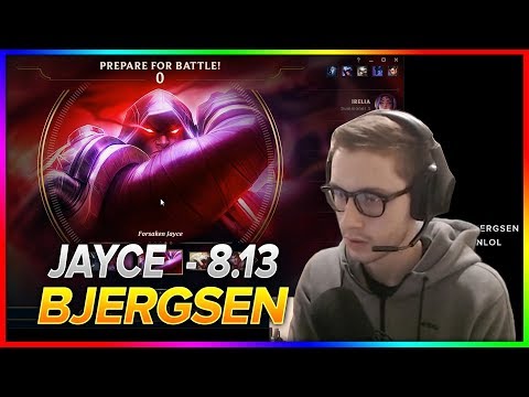 708. Bjergsen - Jayce vs Lissandra - Mid - Season 8 Patch 8.13 - NA Challenger