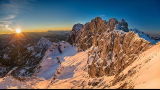 Beautiful sunrise | mountain | cold | good morning video |  whatsapp status video | 4K | landscapes