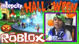 HALLOWEEN ROBLOX MEEP CITY Trick or Treat Gameplay