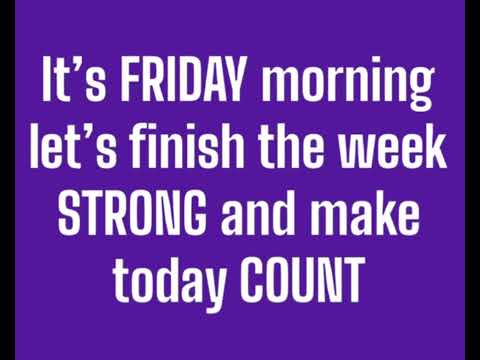 "Finish Strong: The Friday Motivation You Need to Conquer the Weekend"