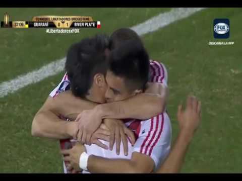 Guaraní vs River Plate (0-2) Copa Libertadores 2017 - Octavos de Final IDA