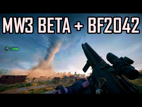 MW3 BETA / BATTLEFIELD 2042 GAMEPLAY + TIER 1 G428 UNLOCKED