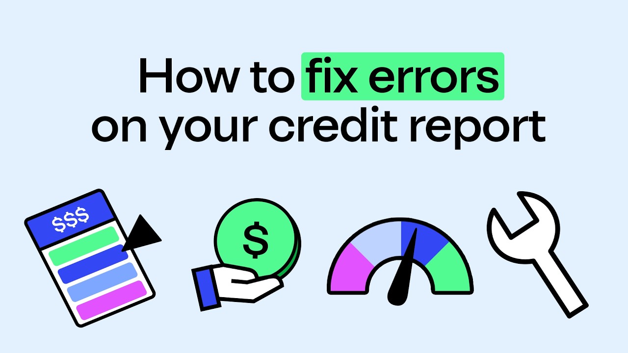 Video thumbnail image for: How to fix errors on your credit report