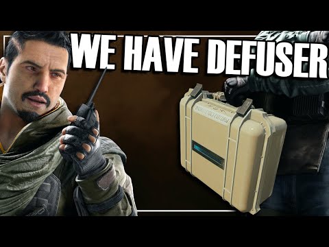 Solo Smurf: Defenders Control The Defuser - Rainbow Six Siege