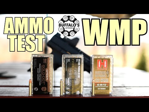 22 Magnum Self Defense Ammo Showdown - Walther WMP