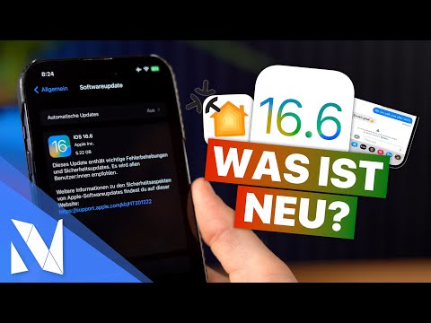 iOS 16.6 ist da! Was ist neu? Das LETZTE Update vor iOS 17? 📱🔋 | Nils-Hendrik Welk