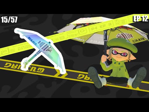 Getting Freshness lvl 3 on ALL weapons - Splat Brella