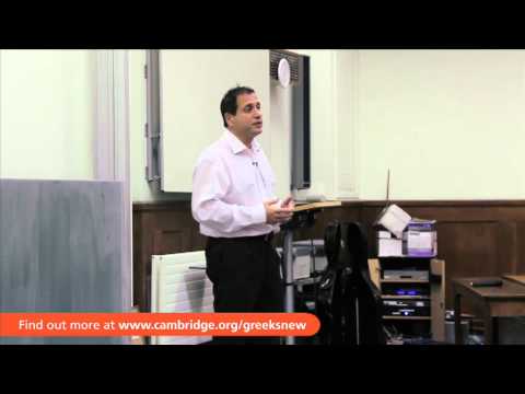 University of Cambridge Festival of Ideas: Armand D'Angour talk (1 of 2)