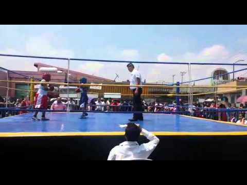 Primer pelea box ganada de Miguel El oso Montero
