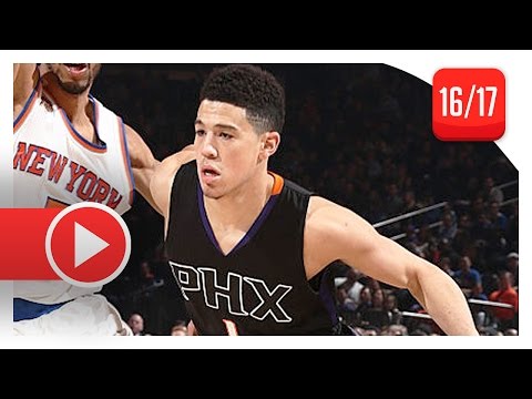 Devin Booker Full Highlights vs Knicks (2017.01.21) - 26 Pts, COLD BLOODED!