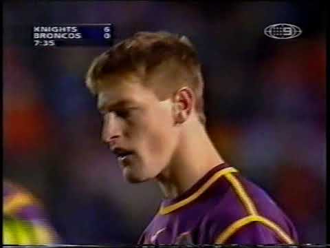 RL/85-Round 24 Newcastle Knights 40 Vs. Brisbane Broncos 10, EnergyAustralia Stadium 23/08/02'..
