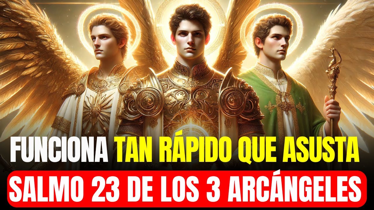 🔴  ORACIÓN PODEROSA: SALMO 23 CON LOS 3 ARCÁNGELES | PROTECCIÓN DIVINA TOTAL