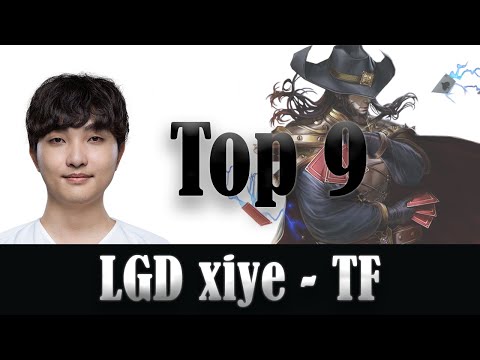 LGD xiye (Twisted Fate mid) Top Plays - FunPlus Phoenix vs LGD, LPL 2020 Summer Week 9 Highlights