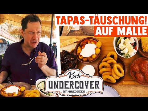 ITALY INSTEAD OF SPAIN😡😱 FAKE TAPAS‼️ | Undercover Chef - Mirko Reeh tests TAPAS on MALLE