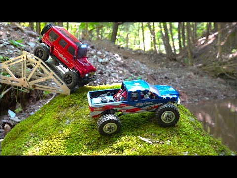 Moe & Dad go Tiny Trucking - "Hand of Dad" - PANDA HOBBY | RC ADVENTURES