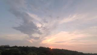 2014-11-12 Sunset from the roof, Chapora