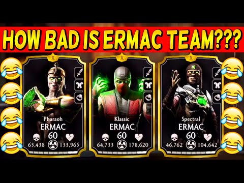MK Mobile. Spectral Ermac is LAUGHABLE! Is 3 Ermac Team Any Good?