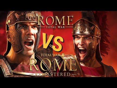 Total War: Rome Remastered: The Good, The Bad, And The Ugly - Direct Comparisons