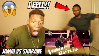 The Voice 2018 Battle - Jamai vs. Sharane Calister: "Mercy" (AMAZING!!) (REACTION)