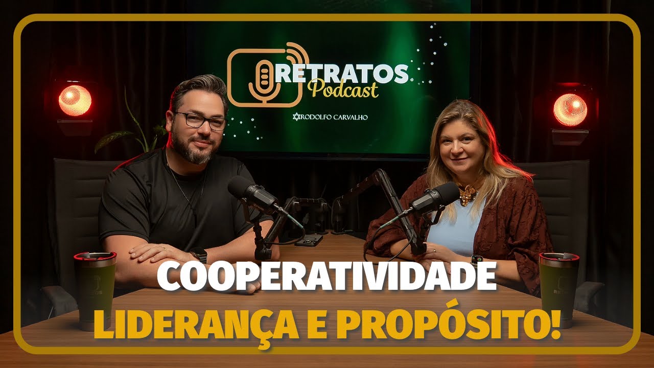 COOPERATIVIDADE, LIDERANÇA E PROPÓSITO - ADRIANA DELAFINA | RETRATOS PODCAST #37