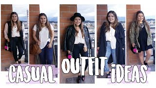 5 ideas de outfits casuales ♡ | Casual everyday outfit ideas 2016 | Nati Aristi