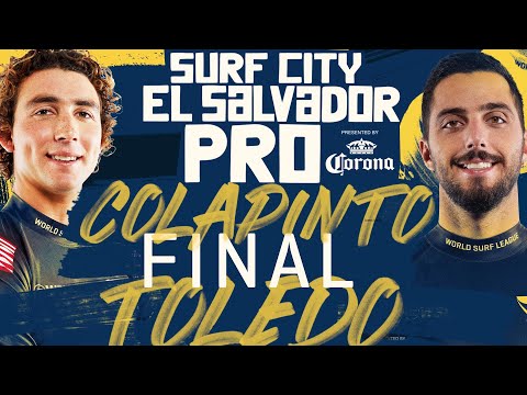 Griffin Colapinto vs Filipe Toledo | Surf City El Salvador Pro 2023 - Final Heat Replay