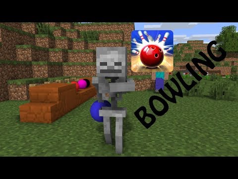 Monster School : BOWLING CHALLENGE - Minercaft Animation