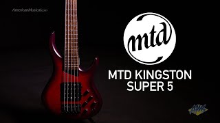 Video thumbnail for MTD Kingston Super 5 Bass Guitar - Balanced Sound with Clarity by American Musical Supply