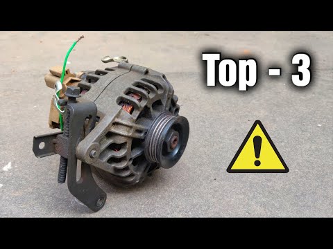 REUSE 12V Car Alternator to DC Generator 500W डीसी जनरेटर 500W के लिए 12V कार अल्टरनेटर