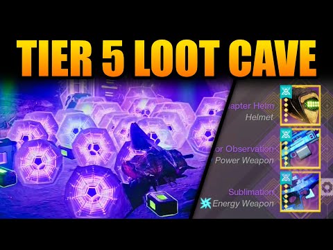 Tier 5 Loot Cave in Destiny 2