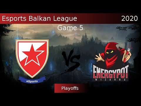 Crvena zvezda vs Energypot Wizards Highlights | Esports Balkan League Spring Final Game 5