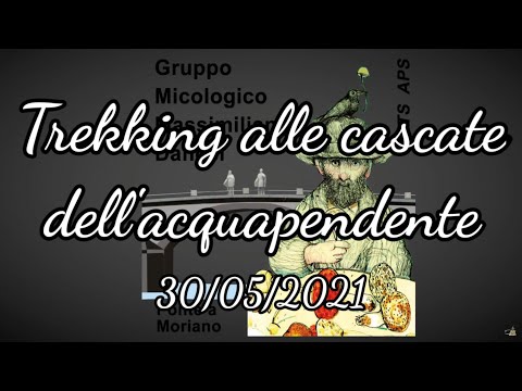 Trekking alle cascate dell' acquapendente