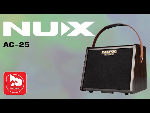 Комбик для акустической гитары NUX AC-25 (с Bluetooth и мобильным приложением)