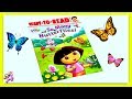 DORA THE EXPLORER SO MANY BUTTERFLIES Read Aloud Storybook For Kids Children