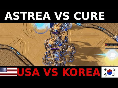 USA PROTOSS VS TOP KOREAN TERRAN - Astrea vs Cure - Starcraft 2