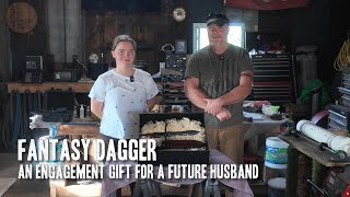 Fantasy Dagger Engagement Gift for a Future Husband | Watch How It's Made