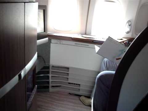 Cathay Pacific New First class cabin (747 aircraft)