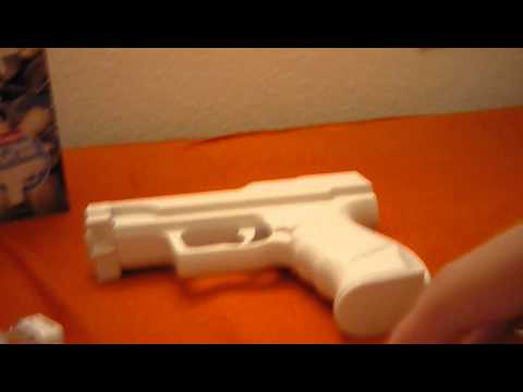 Wii Fernbedienung Remote - Umbau zu Wii Pistole Gun Resident Evil Darkside Chronicles