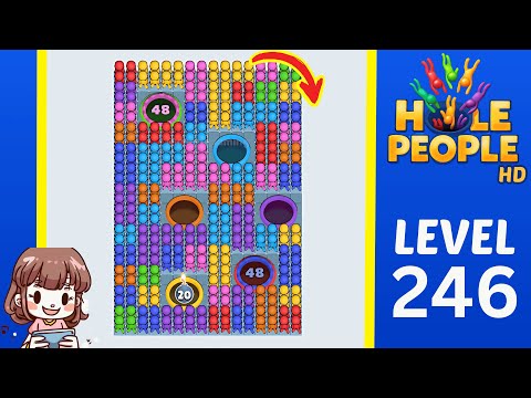 Hole People Level 246 Solution Walkthrough