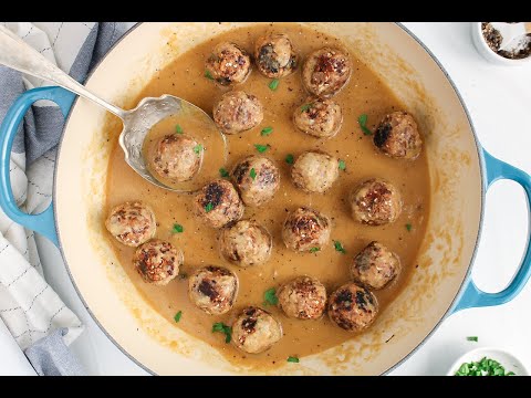 Vegan Swedish TVP meatballs with Black Beans