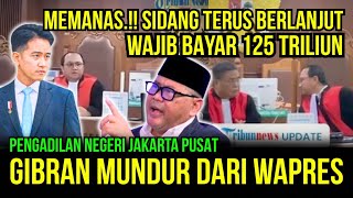 Download lagu CHAOS.!! SECONDS OF GIBRAN'S TRIAL TODAY, STRESSFUL.!! JUDGE SUES GIBRAN FOR 125 TRILLION..!? mp3