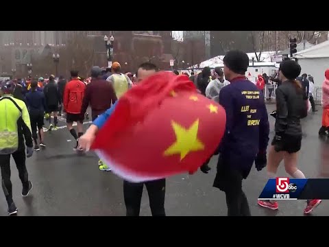 Weather shelters added along marathon course
