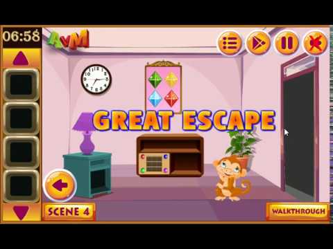 New Escape Games - Thinking Monkey Escape Video