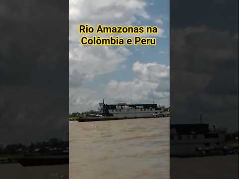 NAVEGAÇÃO NA AMAZÔNIA. Cruzando o MAIOR rio do mundo, o rio Amazonas. Da Colômbia ao Peru.