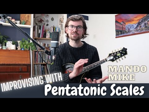 Improvising with Pentatonic Scales - Mandolin Lesson (Advanced)