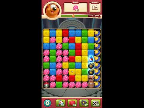 Toon Blast Level 3599 - NO BOOSTERS 🐻🐺🐱 | SKILLGAMING ✔️