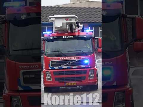 #Hoogwerker 14-7053 #Brandweer Huizen met #spoed #throwbackthursday #feuerwehr #firedepartment